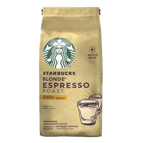 Кофе в зернах Starbucks Blonde Espresso Roast светлой обжарки 200 г в Верный