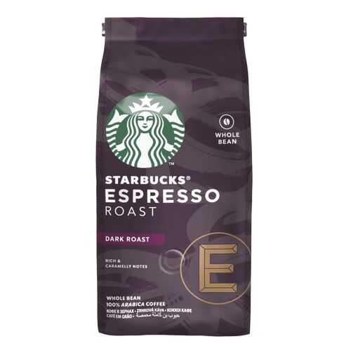 Кофе в зернах Starbucks Espresso Roas темной обжарки 200 г в Верный