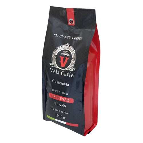 Кофе в зернах VELA CAFFE Гватемала Espresso Specialty 100% Арабика 1000г средняя обжарка в Верный