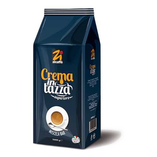 Кофе в зернах Zicaffe Superior Crema In Tazza 1000 г в Верный