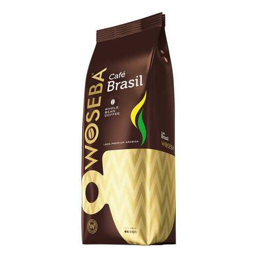 Кофе Woseba cafе Brasil натуральный жареный в зернах 500 г в Верный