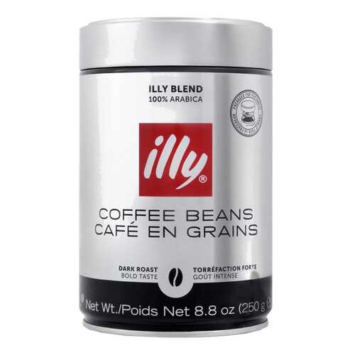 Кофе зерновой ILLY темной обжарки 250 г в Верный
