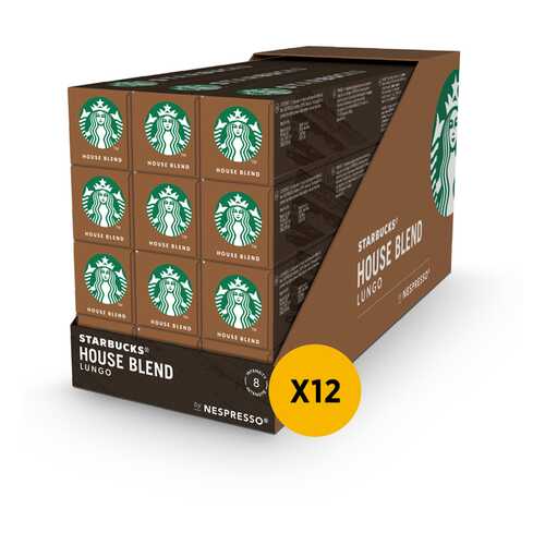 Nespresso STARBUCKS House Blend 12 штук по 57г в Верный