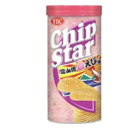 ЧЧИПСЫ Chip Star Картофельные чипсы со вкусом СЛИВОЧНОЙ КРЕВЕТКИ 50г, туба,Япония в Верный