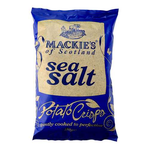 Чипсы картофельные Mackie's at Taypack с морской солью 150 г в Верный