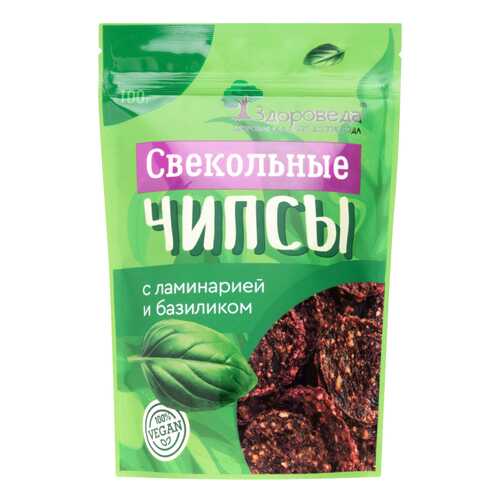 Чипсы свекольные Здороведа с ламинарией и базиликом 100 г в Верный