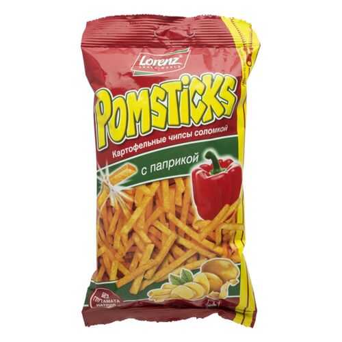 Картофельные чипсы соломкой Lorenz pomsticks с паприкой 100 г в Верный