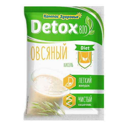 Кисель detox bio Diet Овсяный Компас здоровья 25 г в Верный
