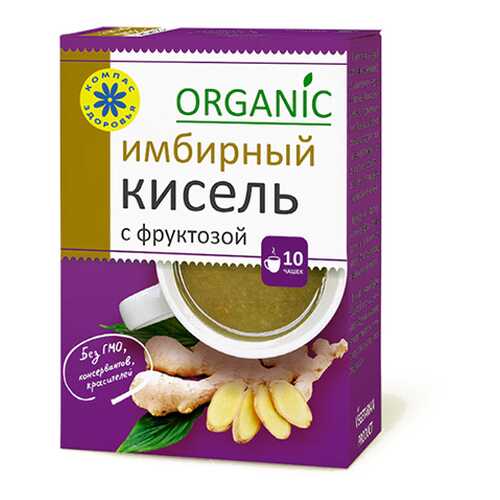 Кисель с фруктозой Имбирный Компас здоровья 150 г в Верный