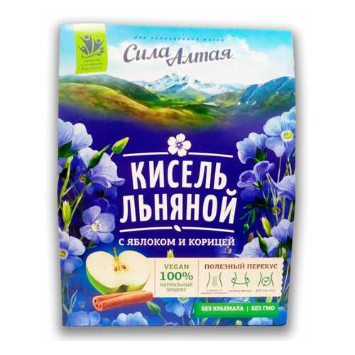 Кисель Специалист льняной с яблоком и корицей 150 г в Верный