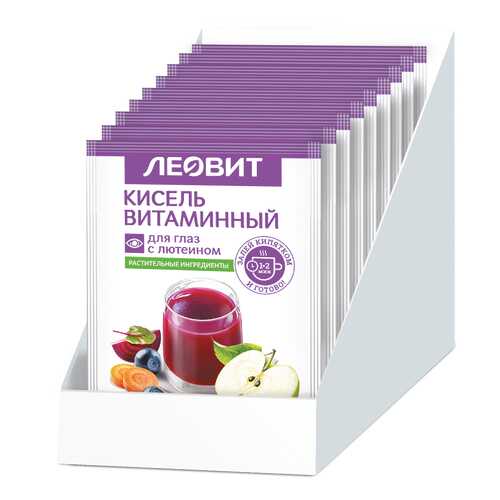 Кисель Витаминный для глаз с лютеином. Шоубокс 20 шт. по 18 г. в Верный