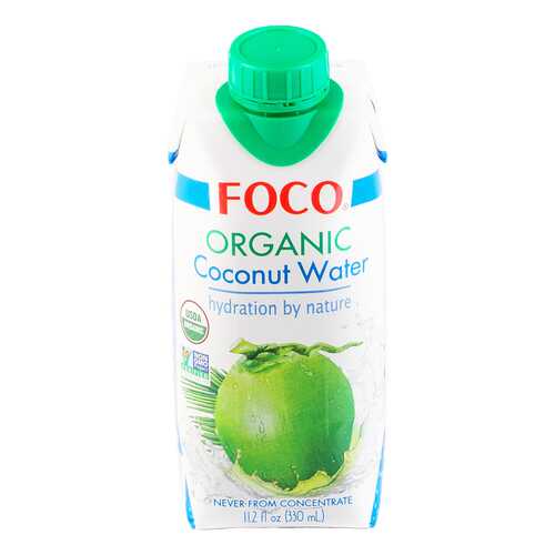 Вода кокосовая органическая Foco 330 мл в Верный