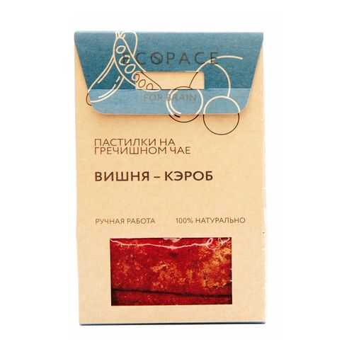 Пастилки на гречишном чае For Brain вишня-кэроб 40 г в Верный