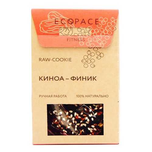 Печенье RAW Cookie киноа-финик Fitness 55 г в Верный