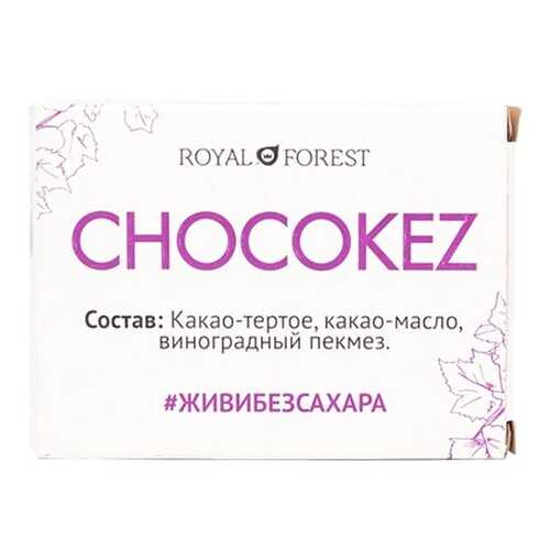 Шоколад Royal Forest Chocokez на виноградном пекмезе 30г в Верный