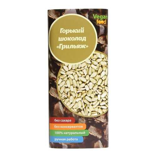 Шоколад Vegan-food горький грильяж 50 г в Верный