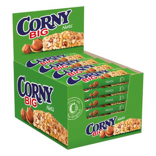 Батончик Corny Мюсли из цельных злаков Лесной орех 50г в Верный