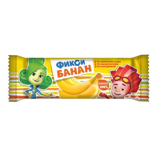 Батончик Фрутилад Фикси банан Фруктовая Энергия 30 г в Верный