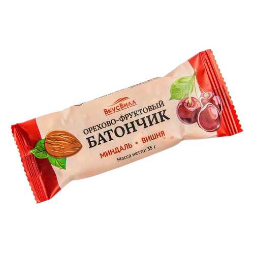 Батончик миндаль-вишня 35 г в Верный