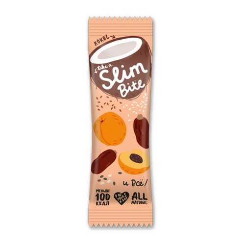 Батончик slim Bite фруктово-ореховый кокос 30 г в Верный