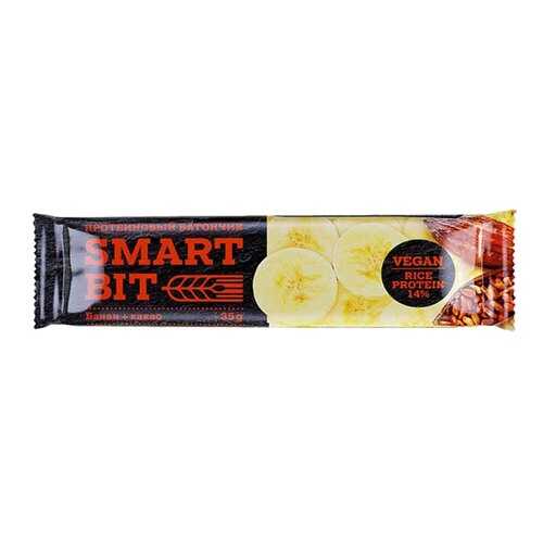 Батончик SmartBit фруктово-ореховый банан какао с рисовым протеином в Верный