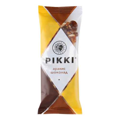 Батончики Pikki фруктово-ореховые арахис-шоколад 35 г в Верный