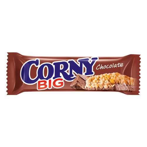 Corny BIG Злаковая полоска с арахисом и молочным шоколадом 24 штуки по 50г в Верный