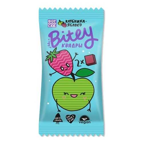 Квадры Bitey яблоко-клубника 30 г в Верный