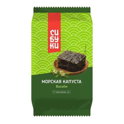 Морская капуста сушеная Сибуки васаби 5 г в Верный