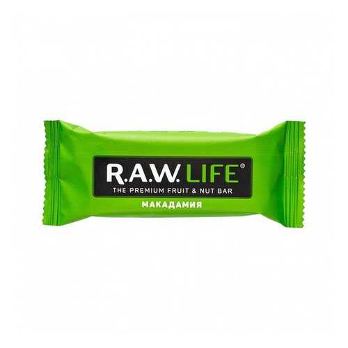 Орехово-фруктовый батончик R.A.W. LIFE макадамия 47 г в Верный