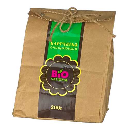 Клетчатка Bio National очищающая в эко-упаковке 200 г в Верный