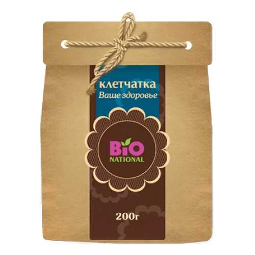 Клетчатка Bio National ваше здоровье в эко-упаковке 200 г в Верный