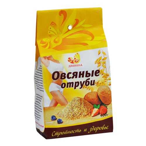 Отруби овсяные Дивинка мелкого помола 400 г в Верный