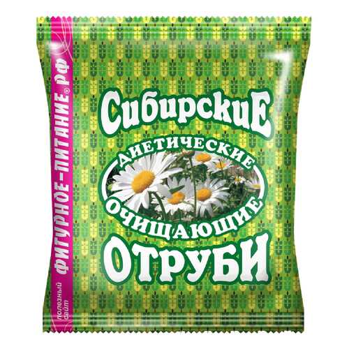 Отруби Сибирская Клетчатка пшеничные очищающие 200 г в Верный