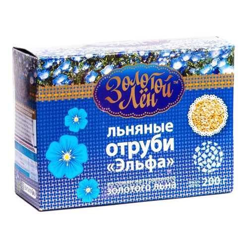 Отруби Золотой лен льняные 200 г в Верный