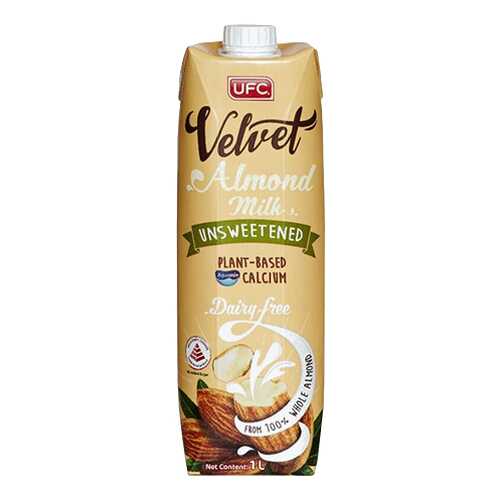 Миндальный напиток UFC Velvet Unsweetened без сахара 1000 мл в Верный
