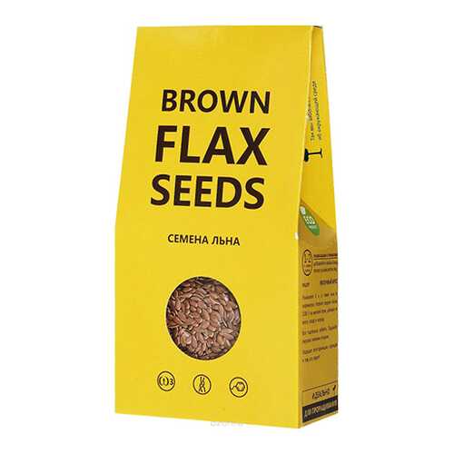 Семена льна / Brown Flax seeds Компас здоровья 150 г в Верный