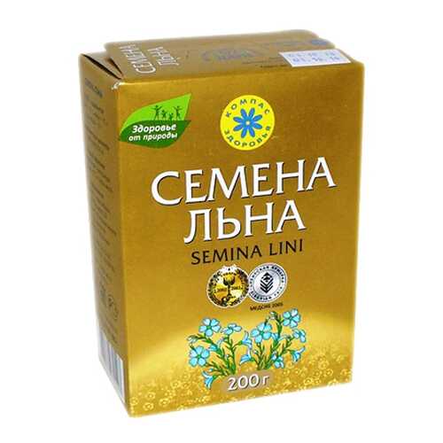 Семена Льна Компас здоровья 200 г в Верный