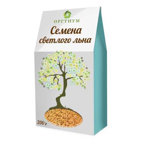 Семена льна Оргтиум белые экологические 200 г в Верный