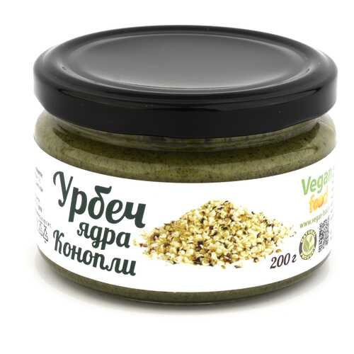 Урбеч Vegan-food из очищенных ядер конопли 200 г в Верный