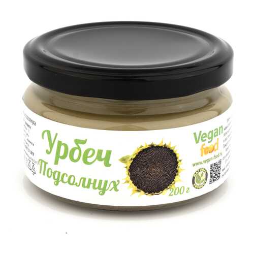 Урбеч Vegan-food из семян подсолнуха 200 г в Верный