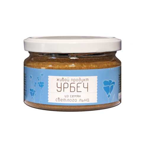 Урбеч Живой продукт из семян светлого льна 225 г в Верный