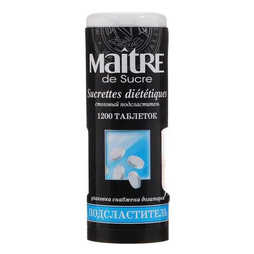 Подсластитель Maitre de Sucre таблетки 110 г в Верный