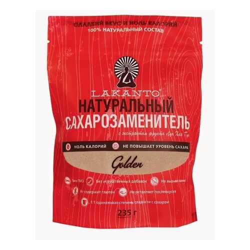 Сахарозаменитель Lakanto golden натуральный 235 г в Верный