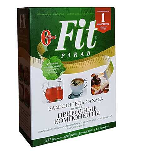 Заменитель сахара Fit Parad на основе эритрита и стевии №7 в Верный