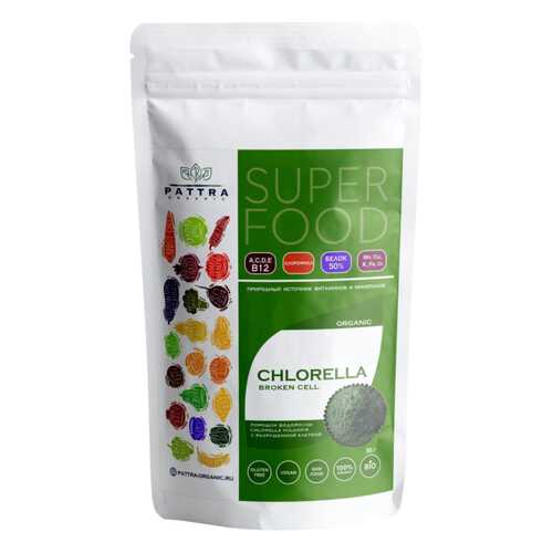 Хлорелла Pattra Organic Broken Сell порошок 50 г в Верный