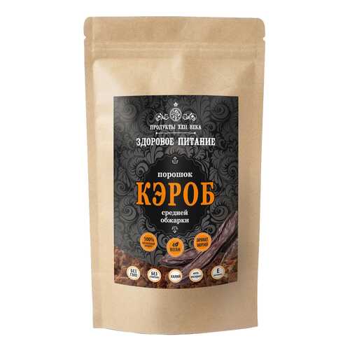 Кэроб, порошок №3 Продукты XXII века средней обжарки 100 г в Верный