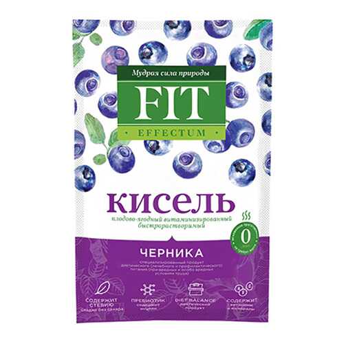 Кисель Fit Parad черника саше в Верный