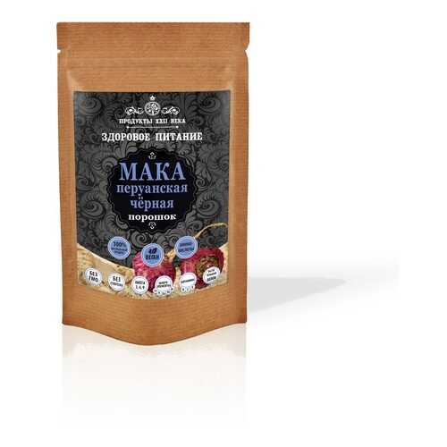 Мака перуанская Продукты 22 века черная порошок 100 г в Верный