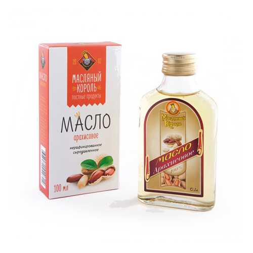 Масло арахисовое 100% Масляный король 100 мл в Верный